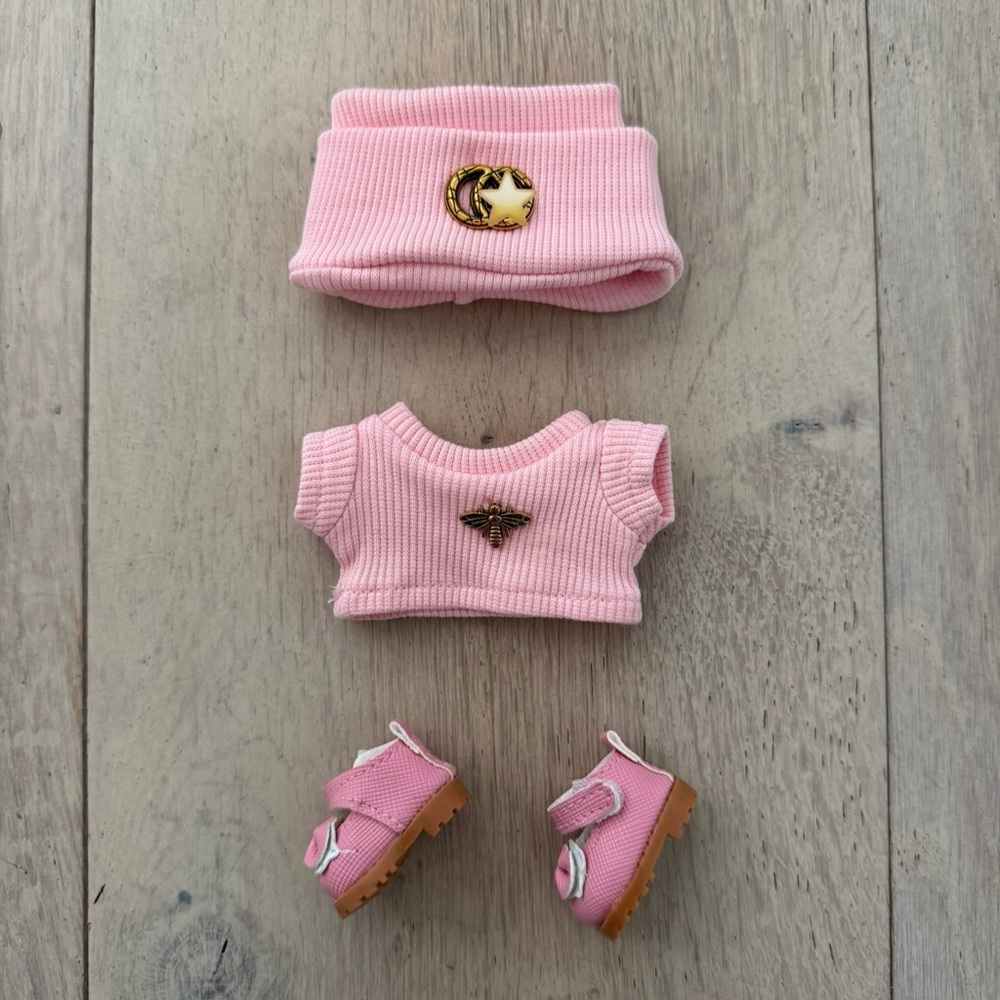 Labubu Doll Clothes / GG Pink Set - Picture 4 of 4